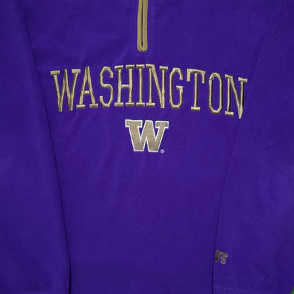 Vintage Washington Huskies Quarter Zip Russell