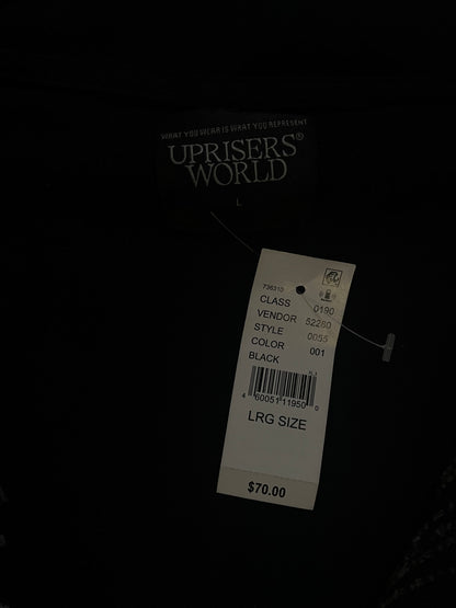 UPRISERS Black Camo Full Zip Hoodie