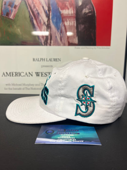 Vintage 1990s Seattle mariners starter embroidered hat