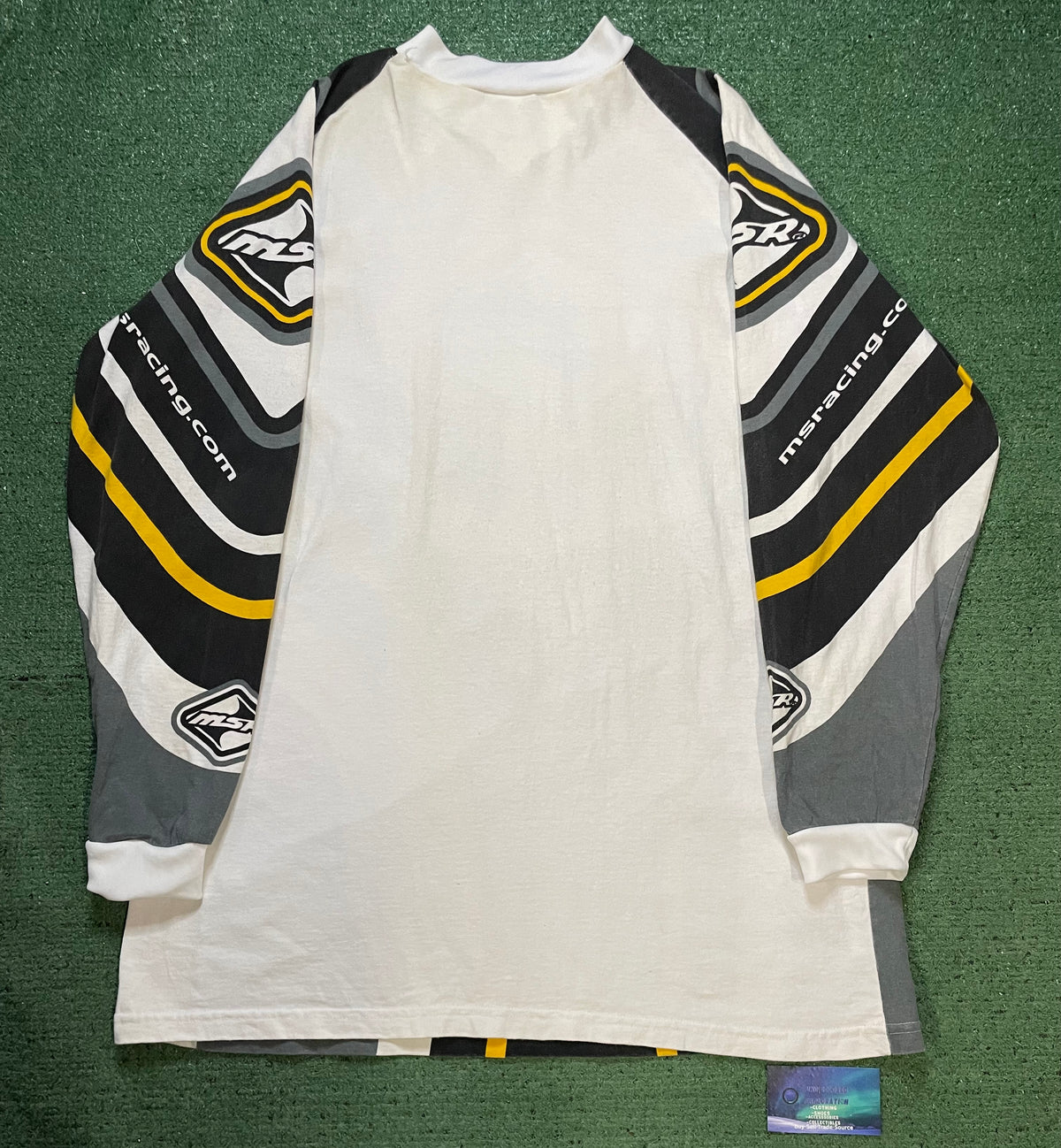 vintage 1990s MSR Rage long-sleeve motocross jersey