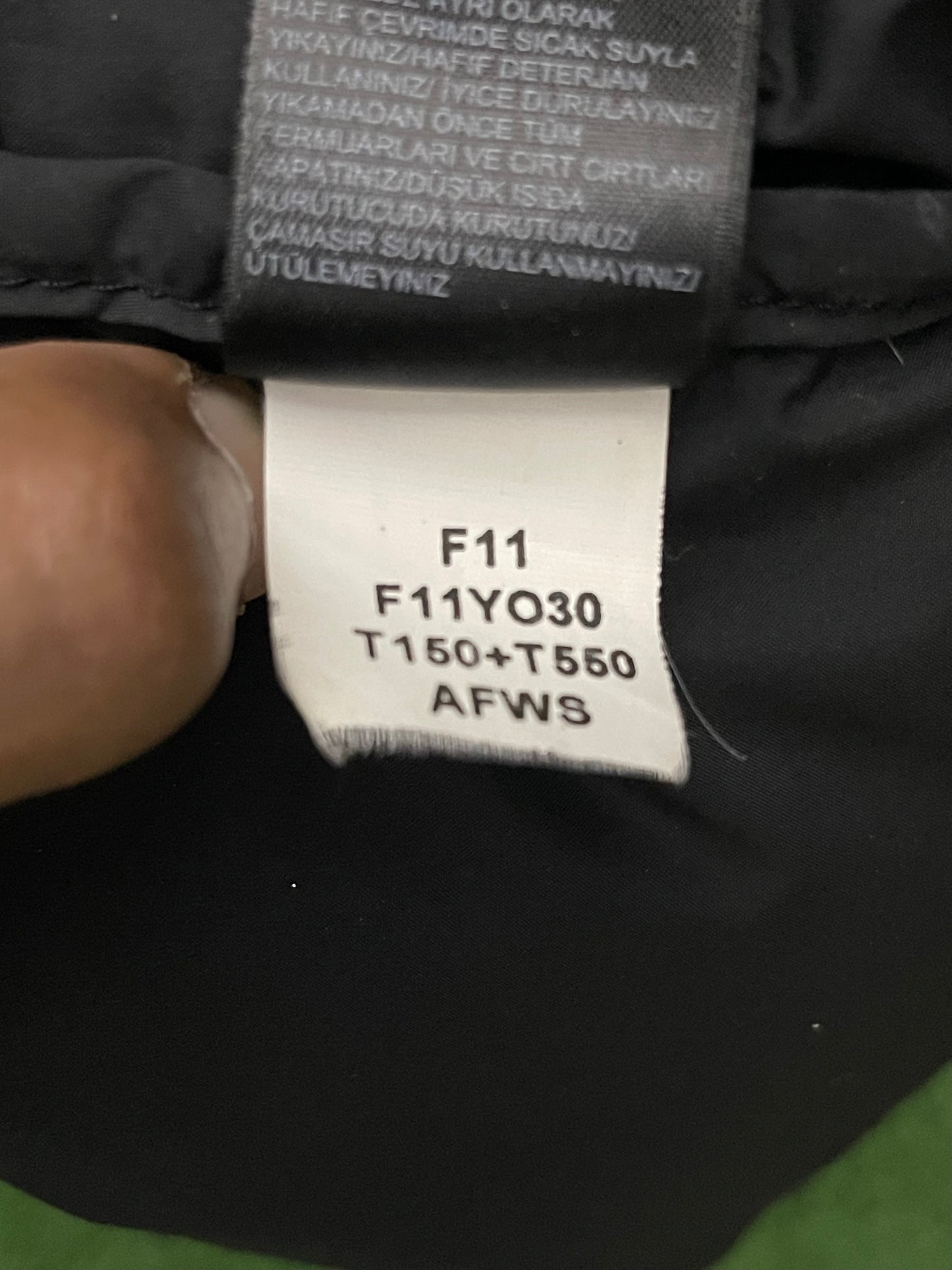 North Face Navy Nuptse
