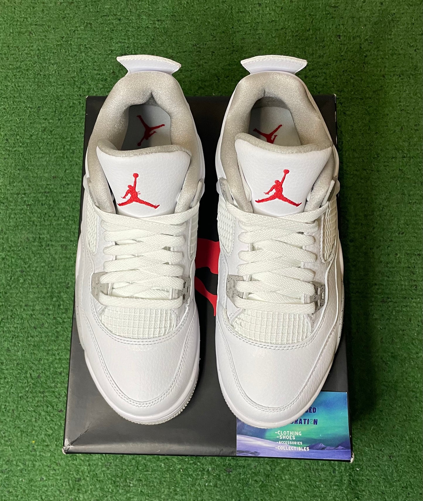 Jordan 4 white Oreo