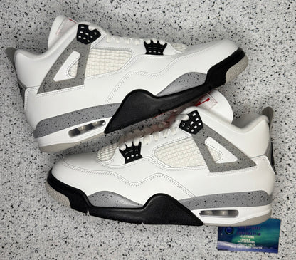 Jordan 4 White Cement