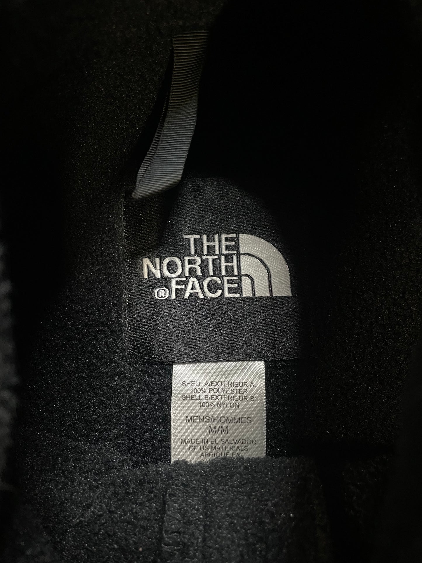 The North Face black Denali jacket