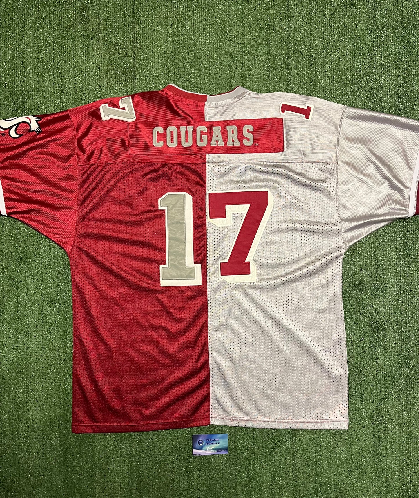 Vintage Wsu Washington state university split football university jersey