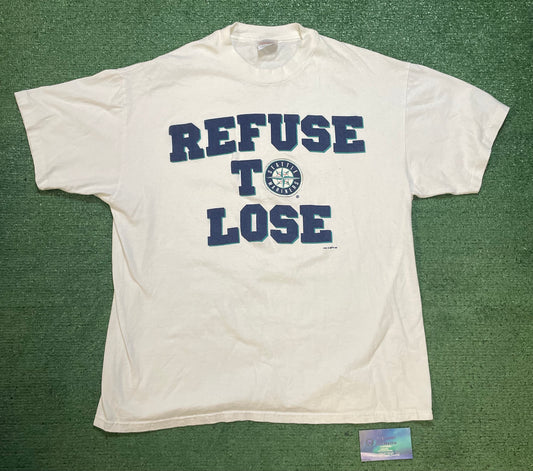Vintage 1990s Seattle Mariners refuse to lose tee