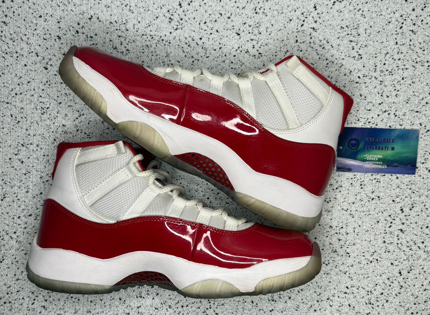 Jordan 11 Cherry 9.5 Men/11 Women “Preowned”