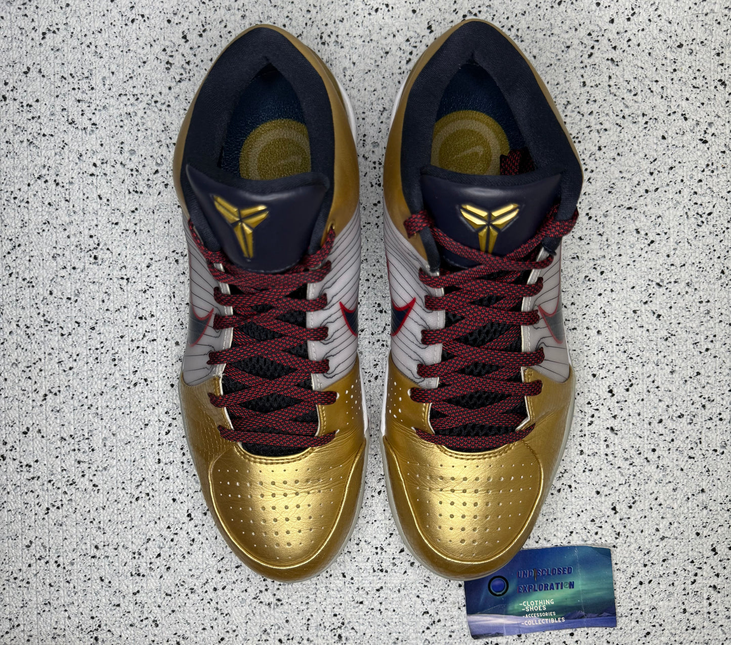 Nike Kobe 4 Gold Medal 10 Men/11.5 Women “Preowned”
