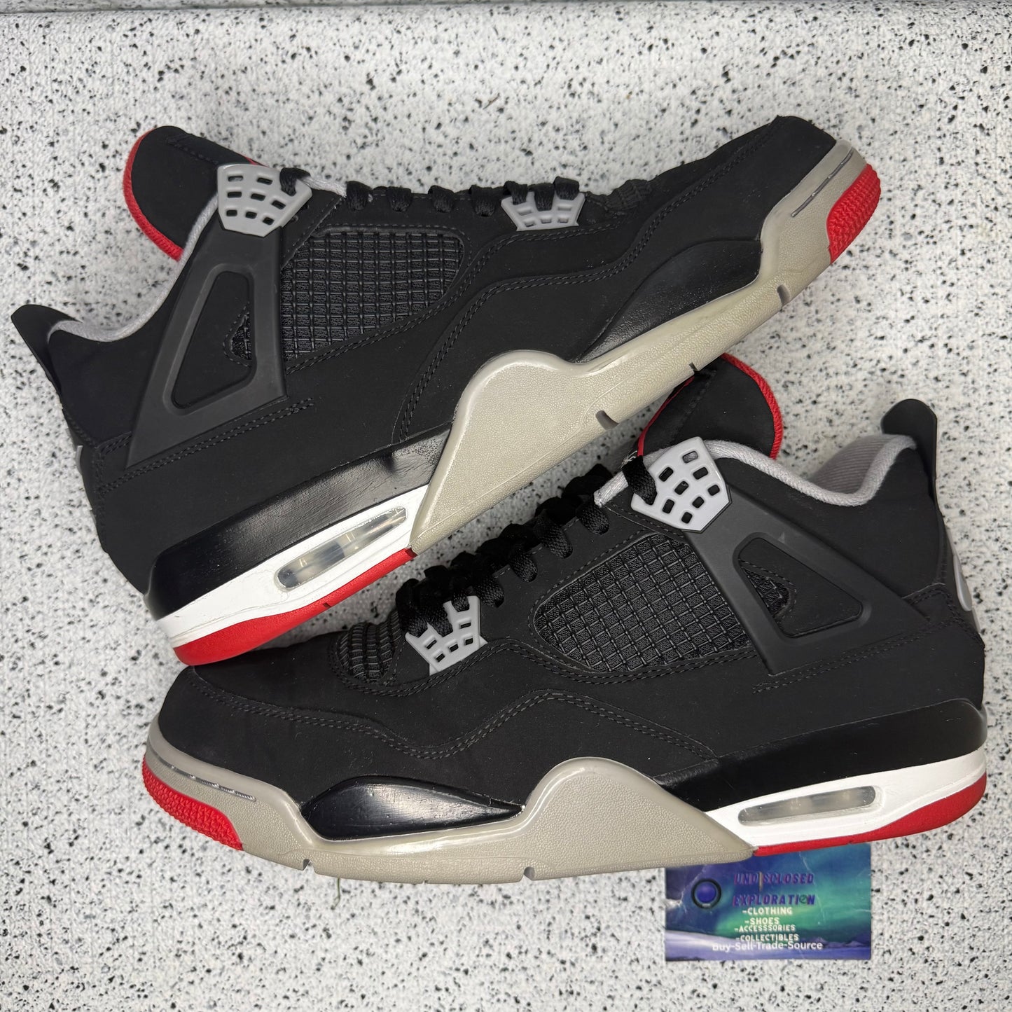 Jordan 4 Bred 2019 12 Men “Preowned”