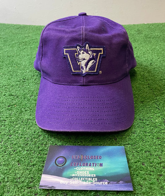 Vintage 1990s Nike UW University of Washington embroidered hat