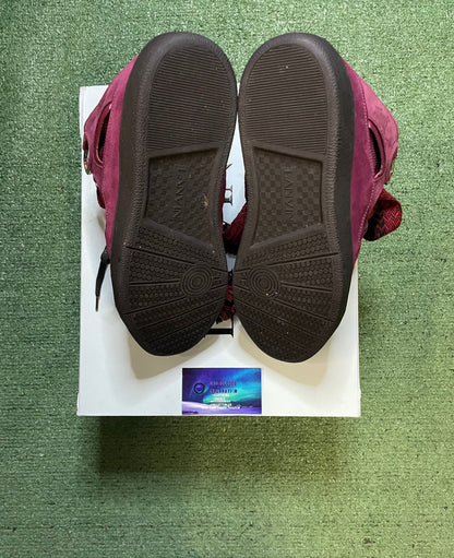 Lanvin Paris curb burgundy size 10men/11.5women(EU 43)