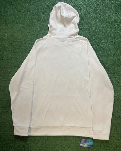Under Armour Big logo blue and white hoodie