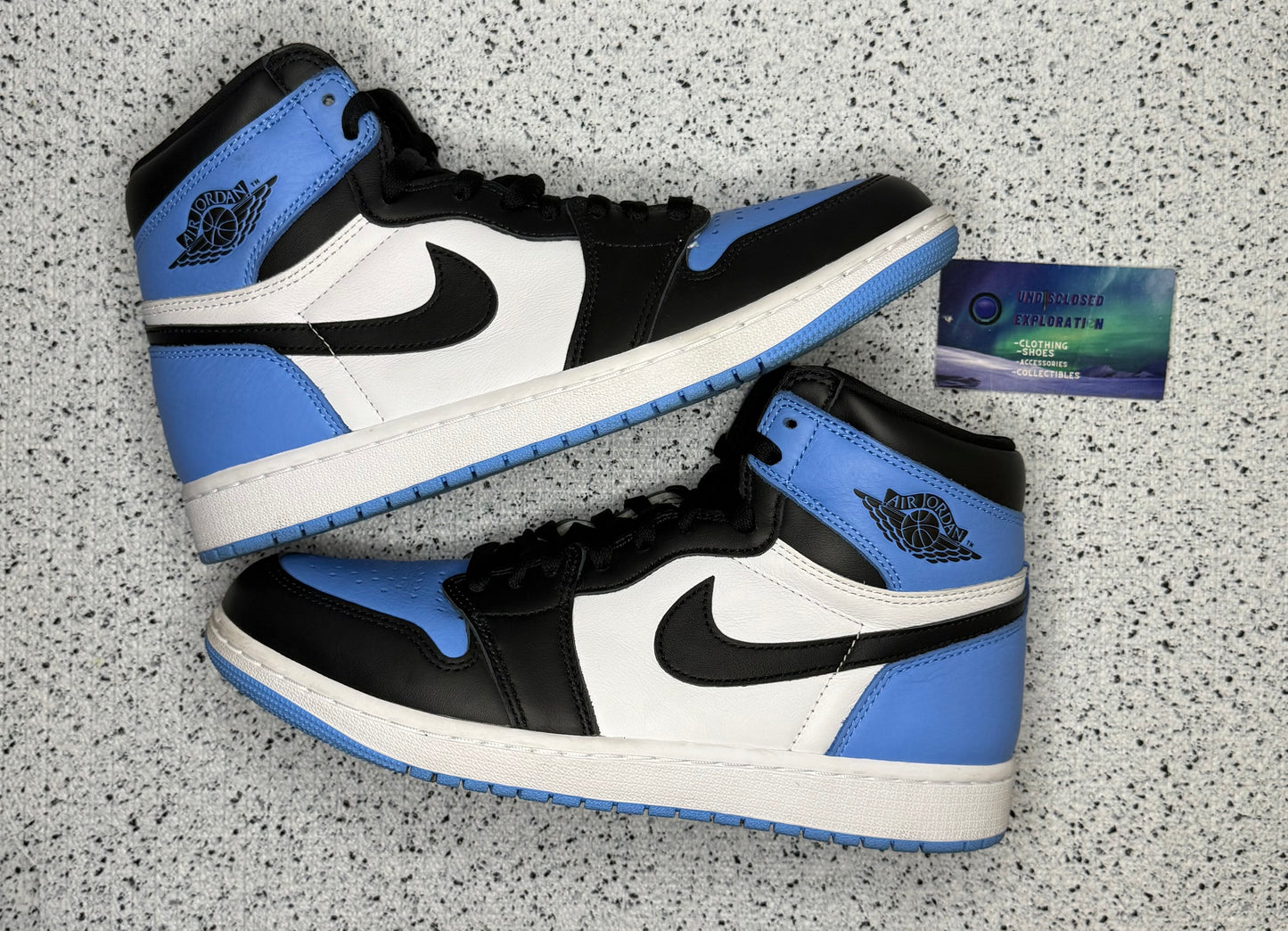 Jordan 1 UNC Toe 9.5 Men/11 Women “Preowned”