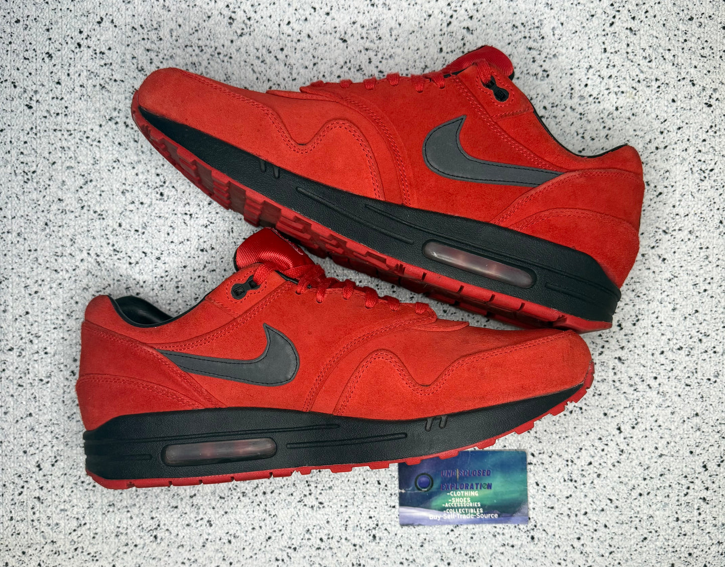 Nike Air Max 1 Pimento 12 Men/13.5 Women “Preowned”