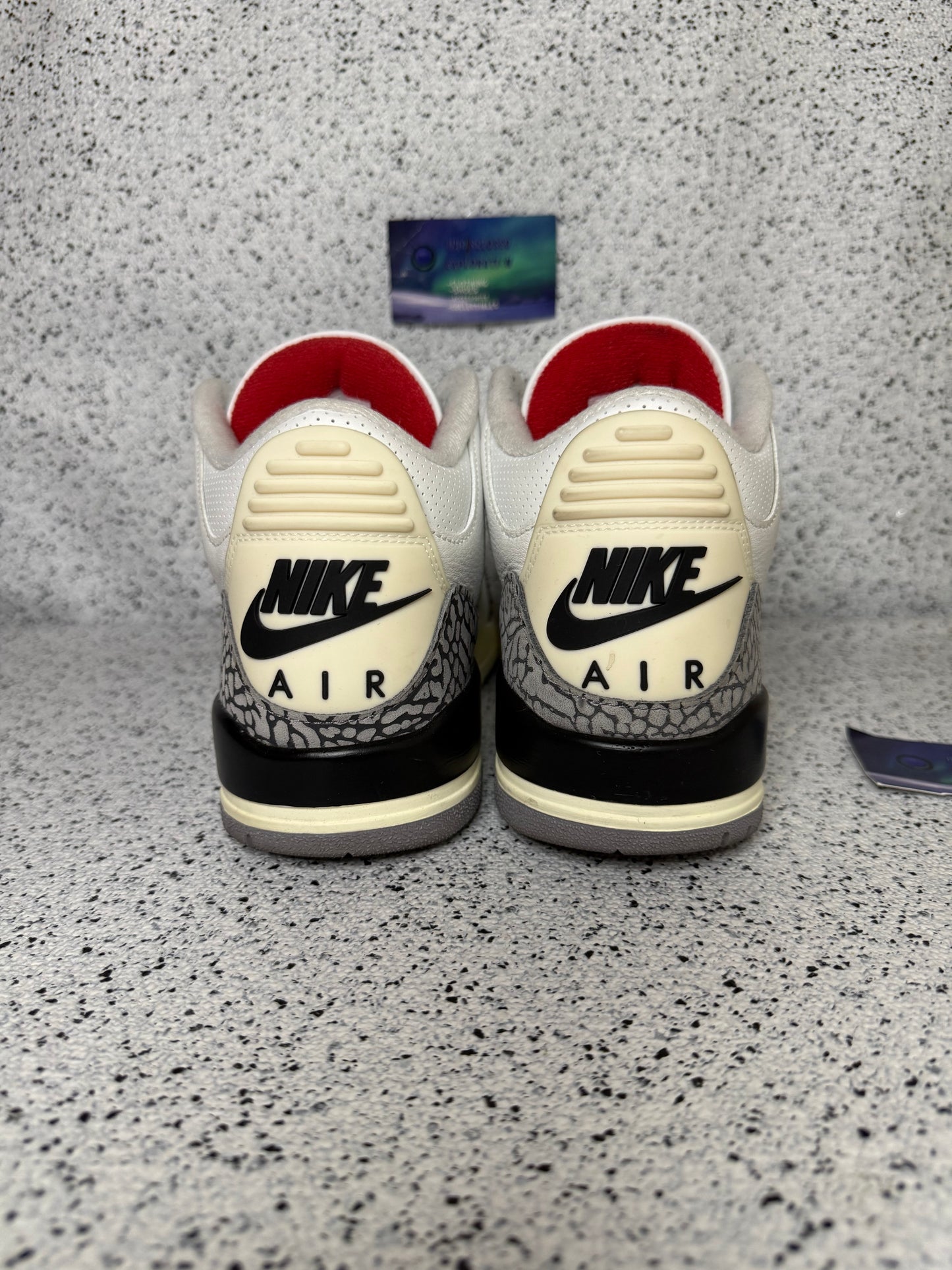 Jordan 3 White Cement 9 Men/10.5 Women “Preowned”