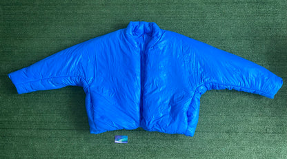 Yeezy gap blue round jacket