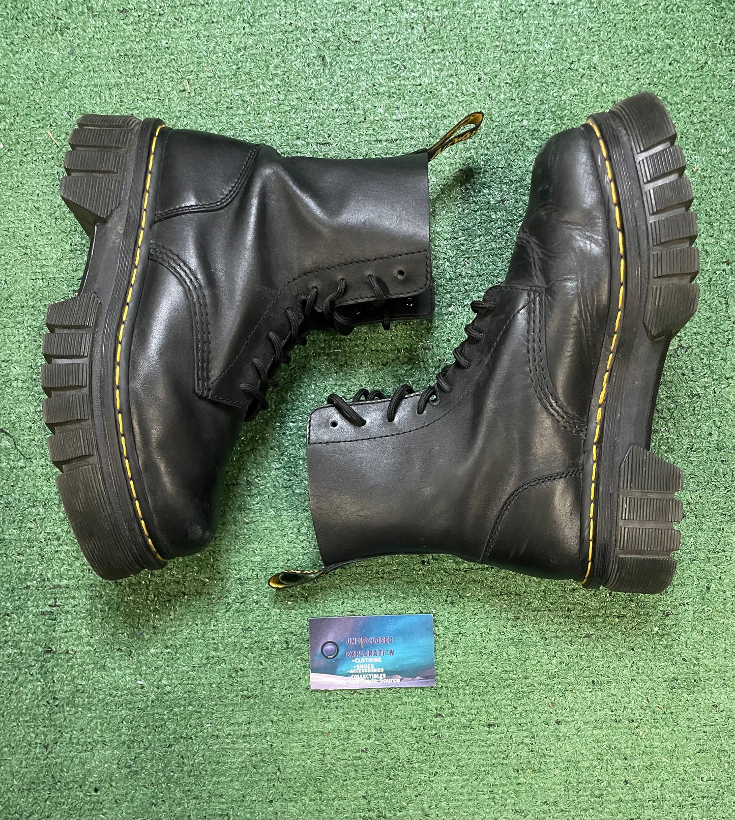 Dr Martens audrick platform boots size 8men/9.5women