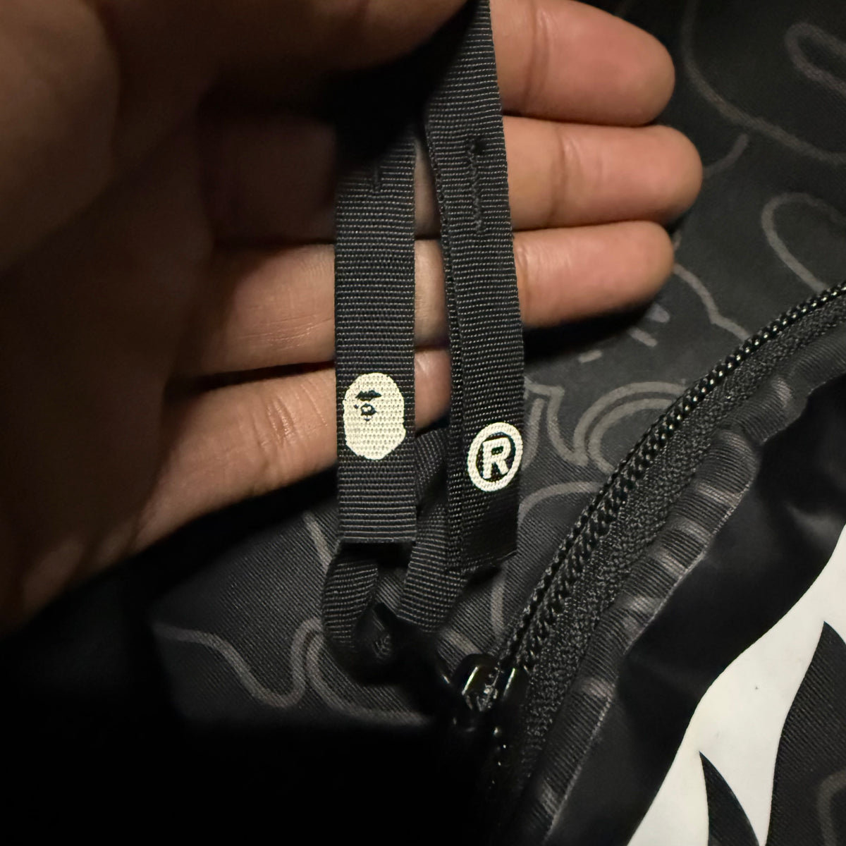 Bape Neon Camo Shark Day Backpack