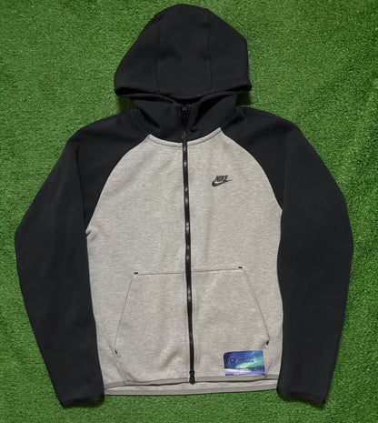 Nike Tech Fleece Hoodie Black Grey