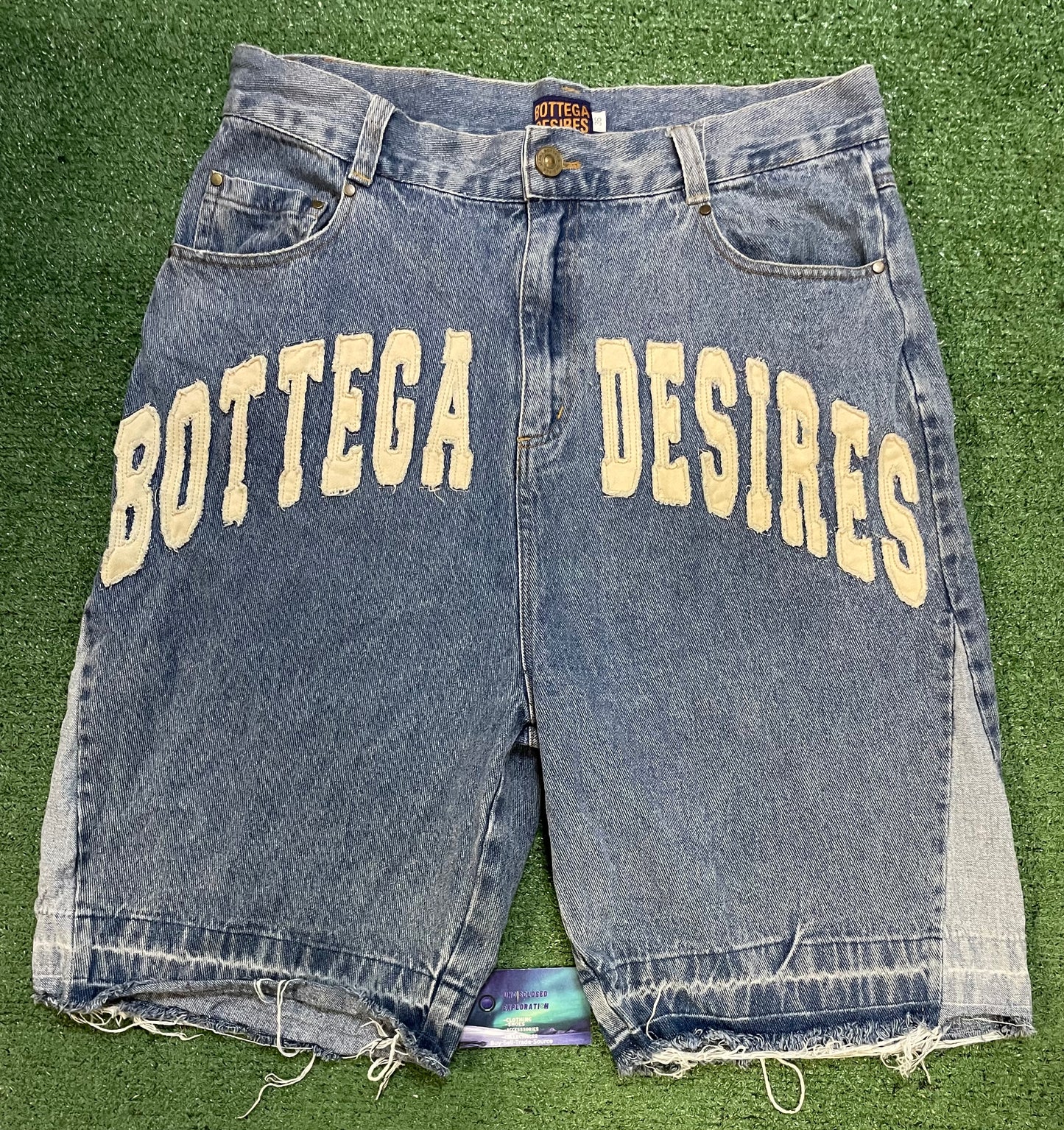 Bottega Desires Jean shorts