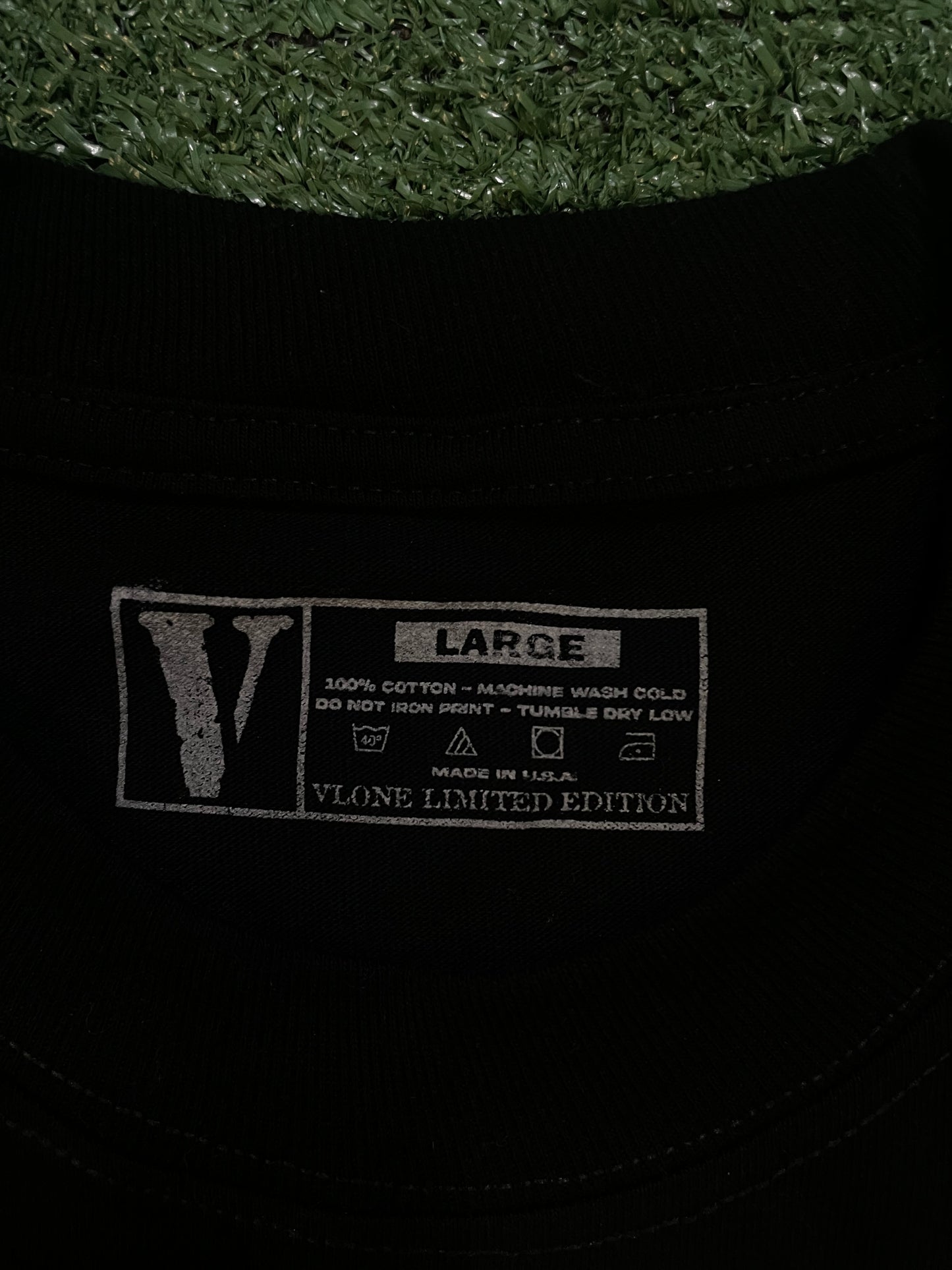 Vlone Friends rhinestone tee