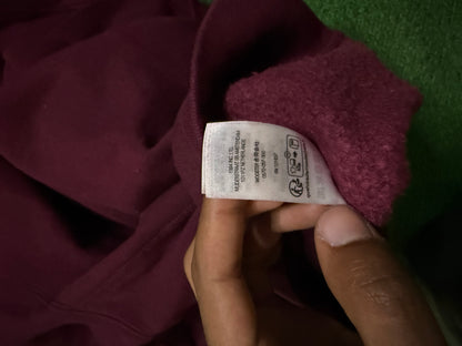 Supreme Motion Hoodie Burgundy