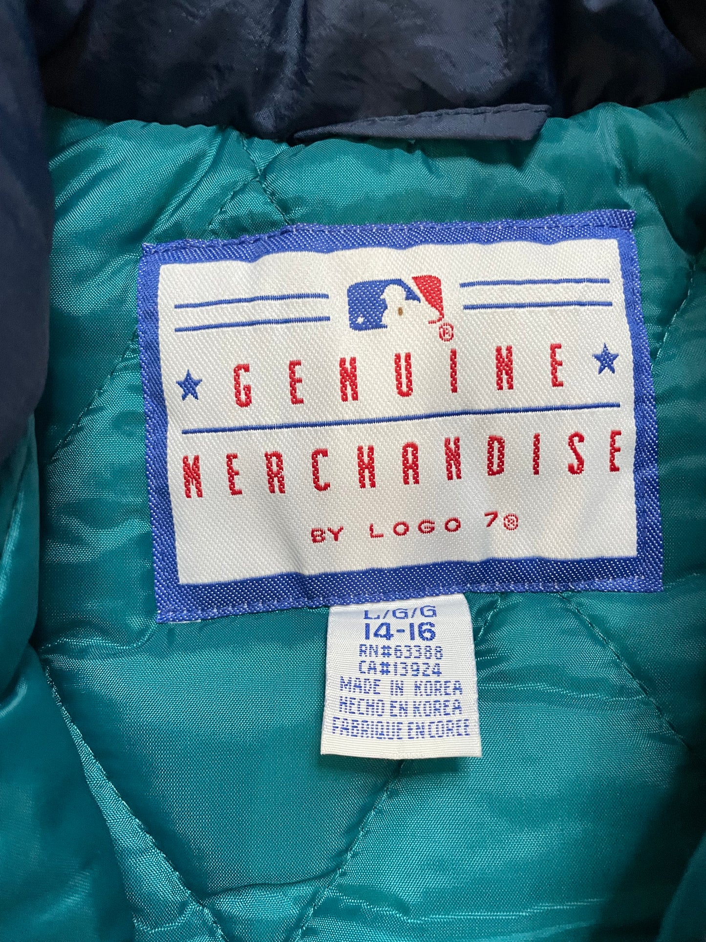 Vintage 1990s Seattle Mariners puffer jacket