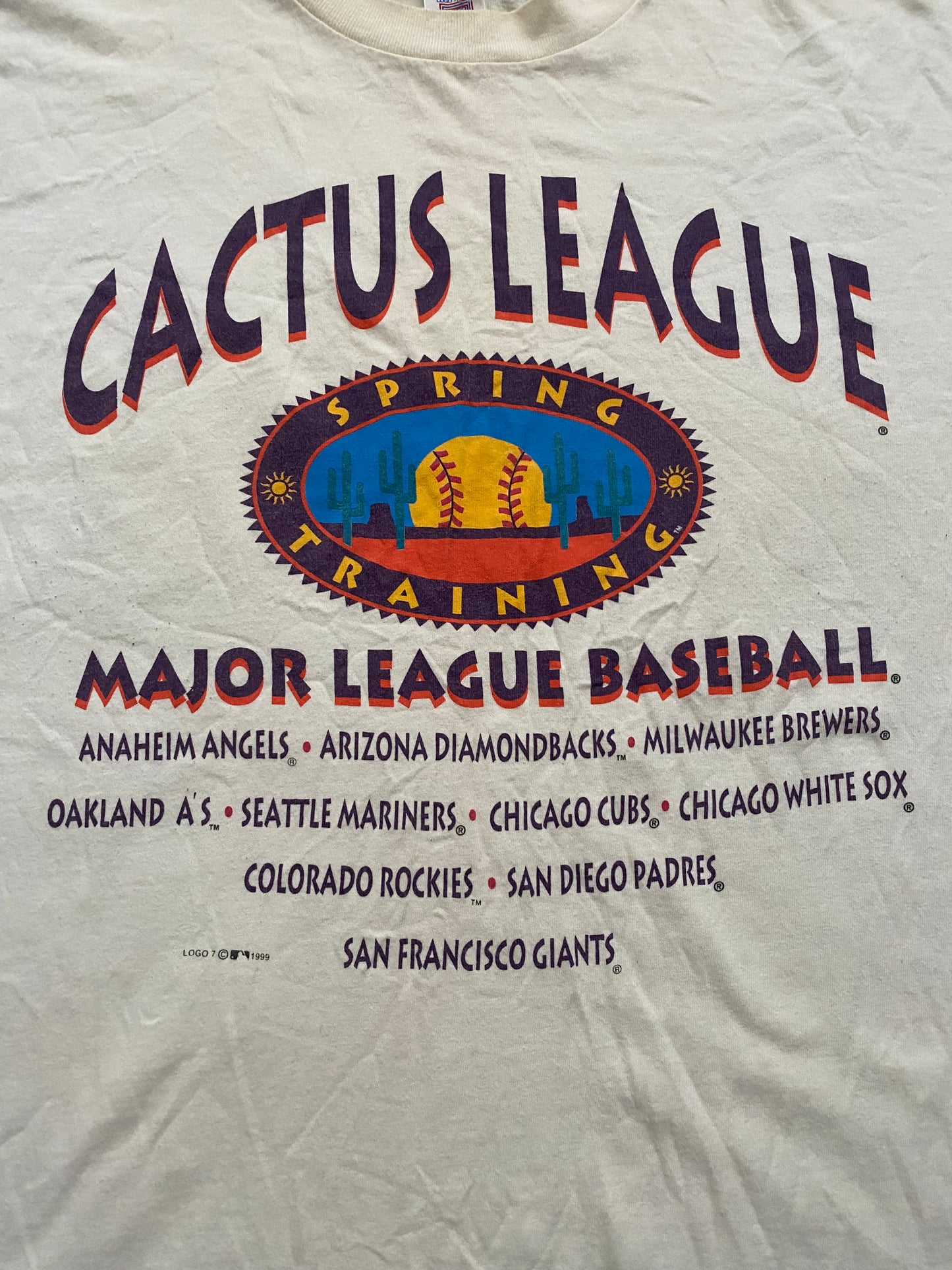 Vintage Cactus League MLB Tee