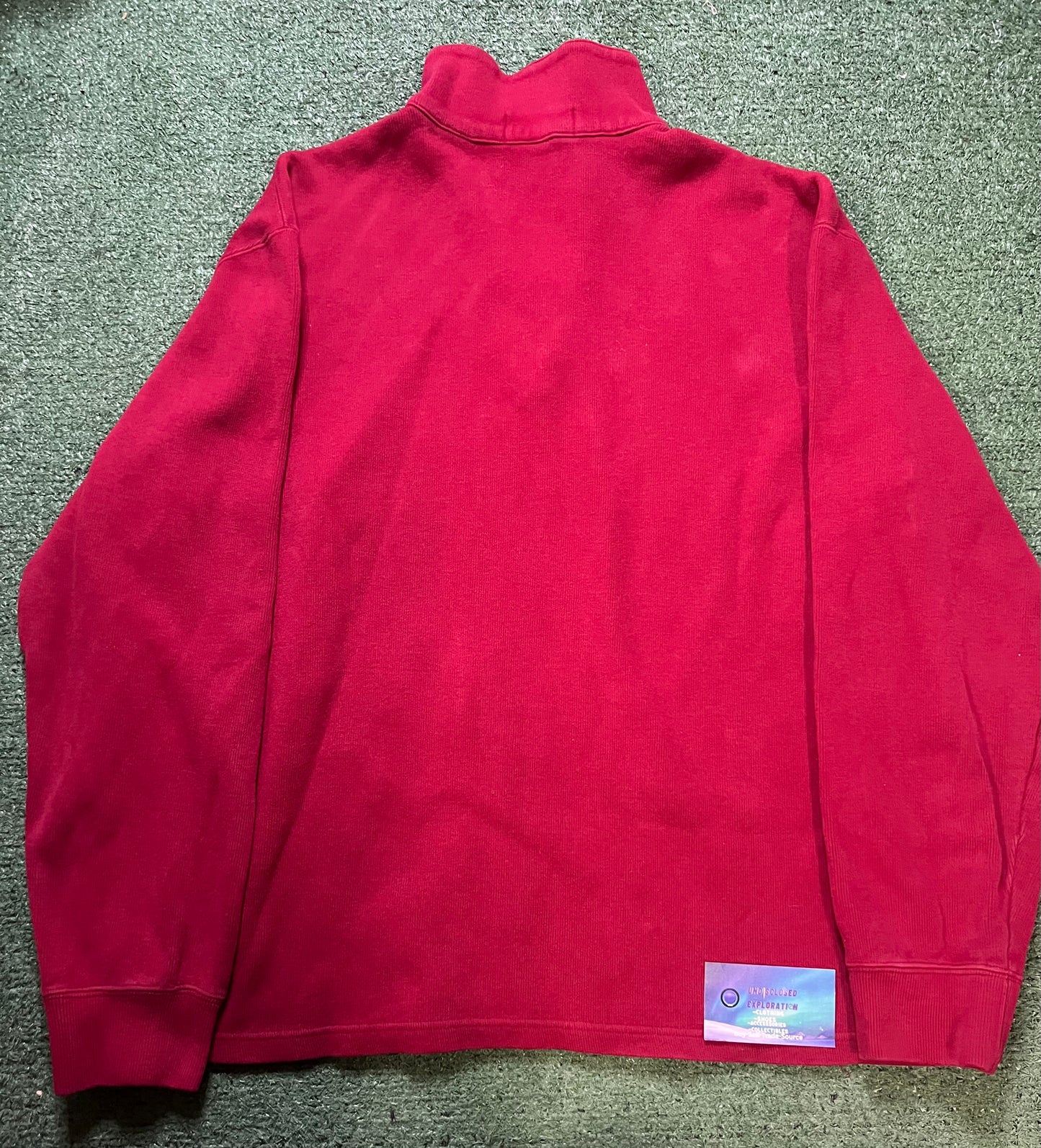 Polo Ralph Lauren red quarter zip
