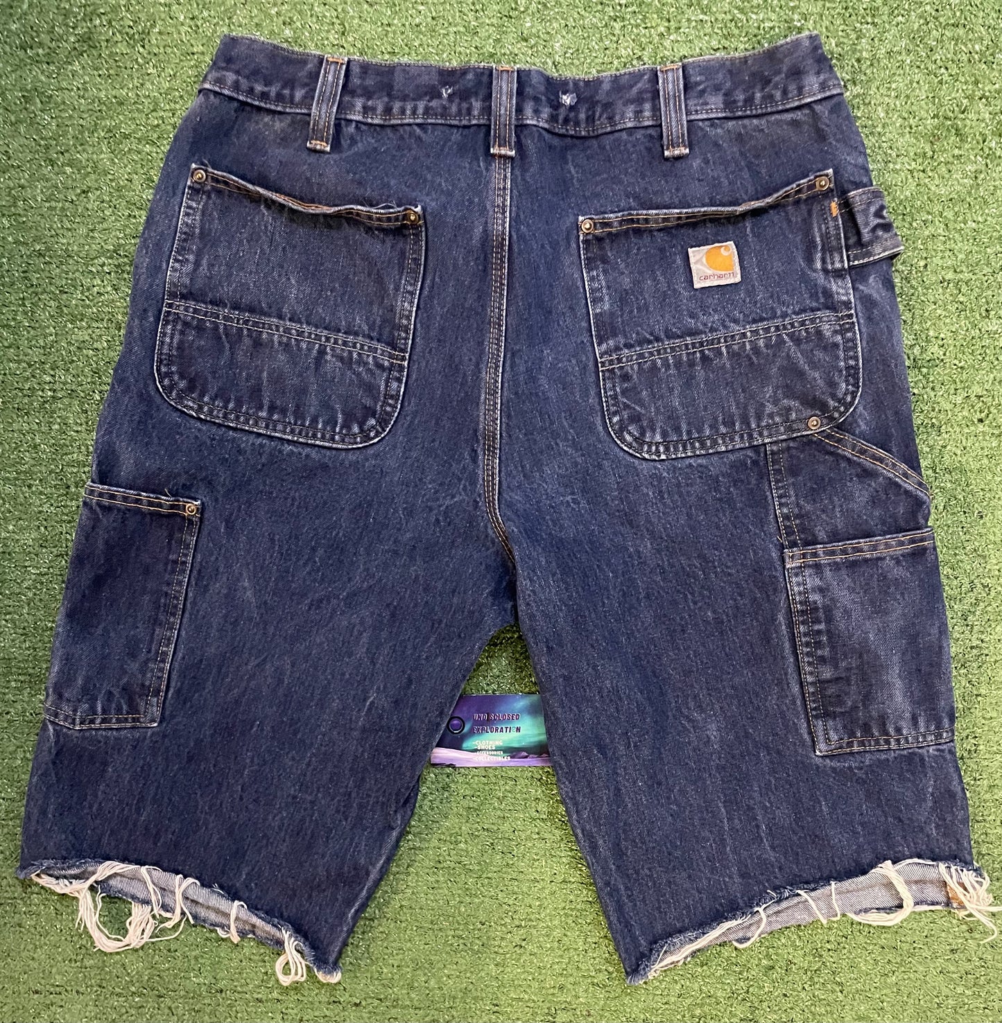Carhartt double knee denim shorts