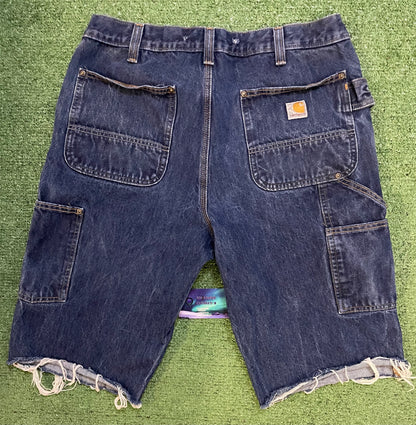 Carhartt double knee denim shorts
