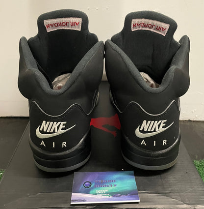 Jordan Metallic 5 2016 size 11men/12.5women