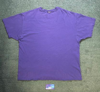 Vintage 1990s Disney Mickey Mouse purple distressed tee