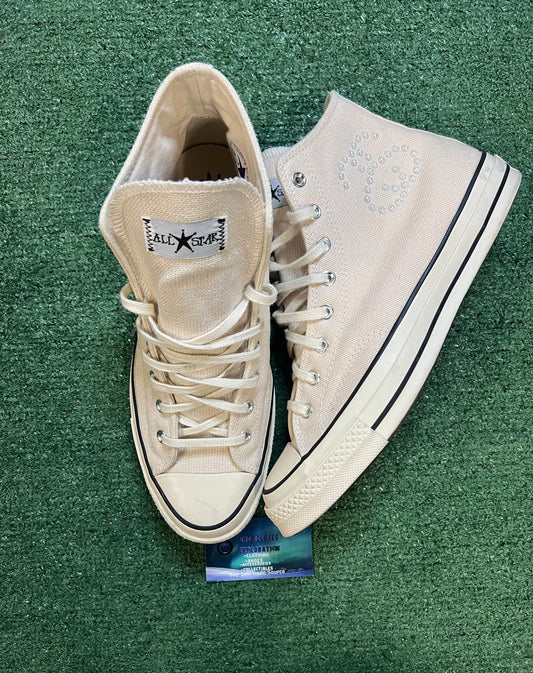 Converse chuck Taylor All star 70 X Stussy fossil pearl size 11.5men/13women