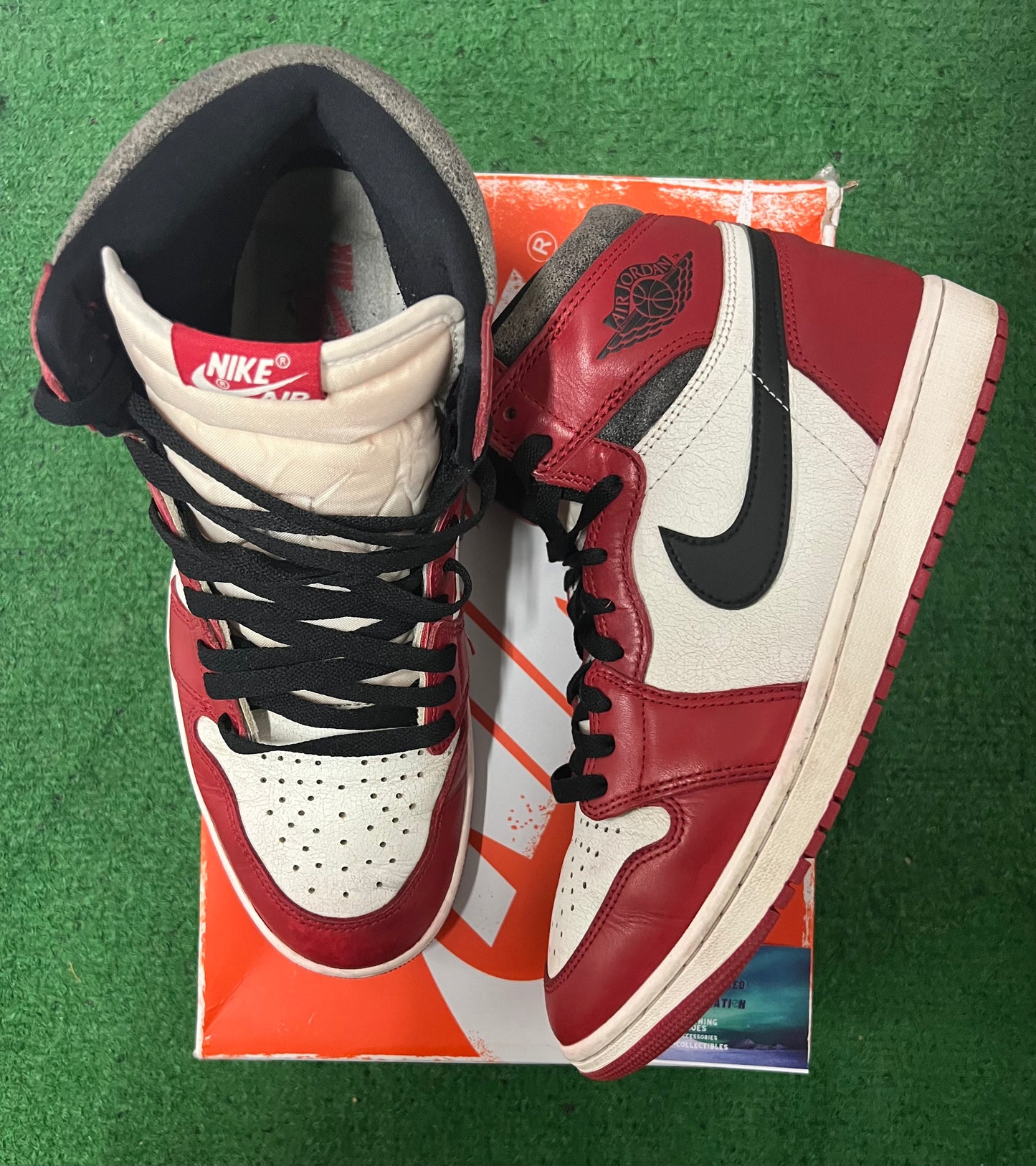 Jordan 1 high lost found size 10.5men/12women