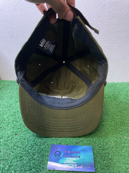 Rei olive green for life outside hat