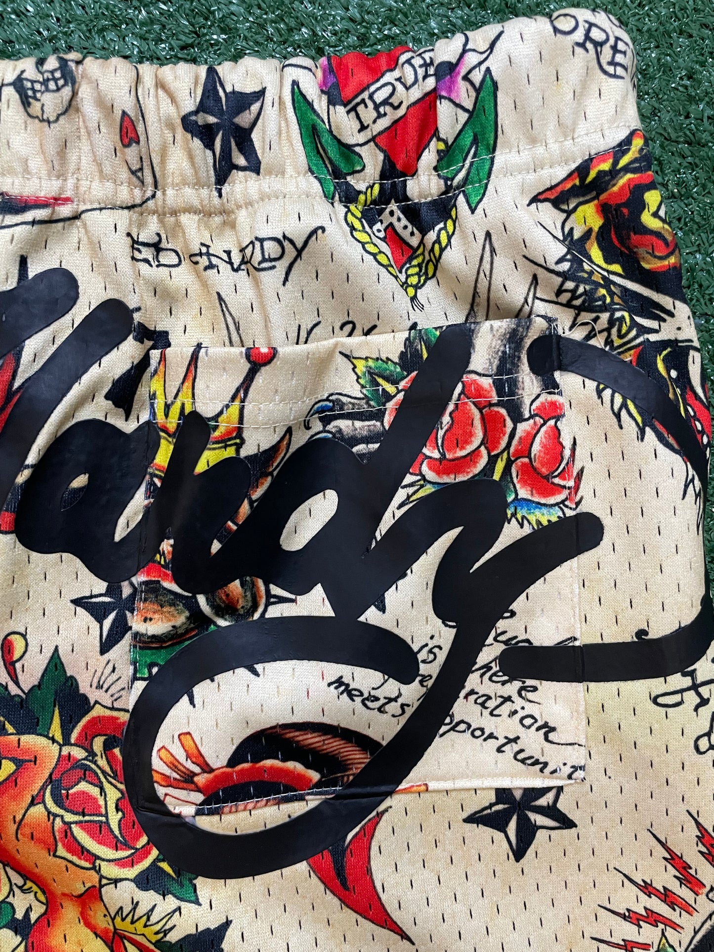 Ed Hardy flashboard shorts