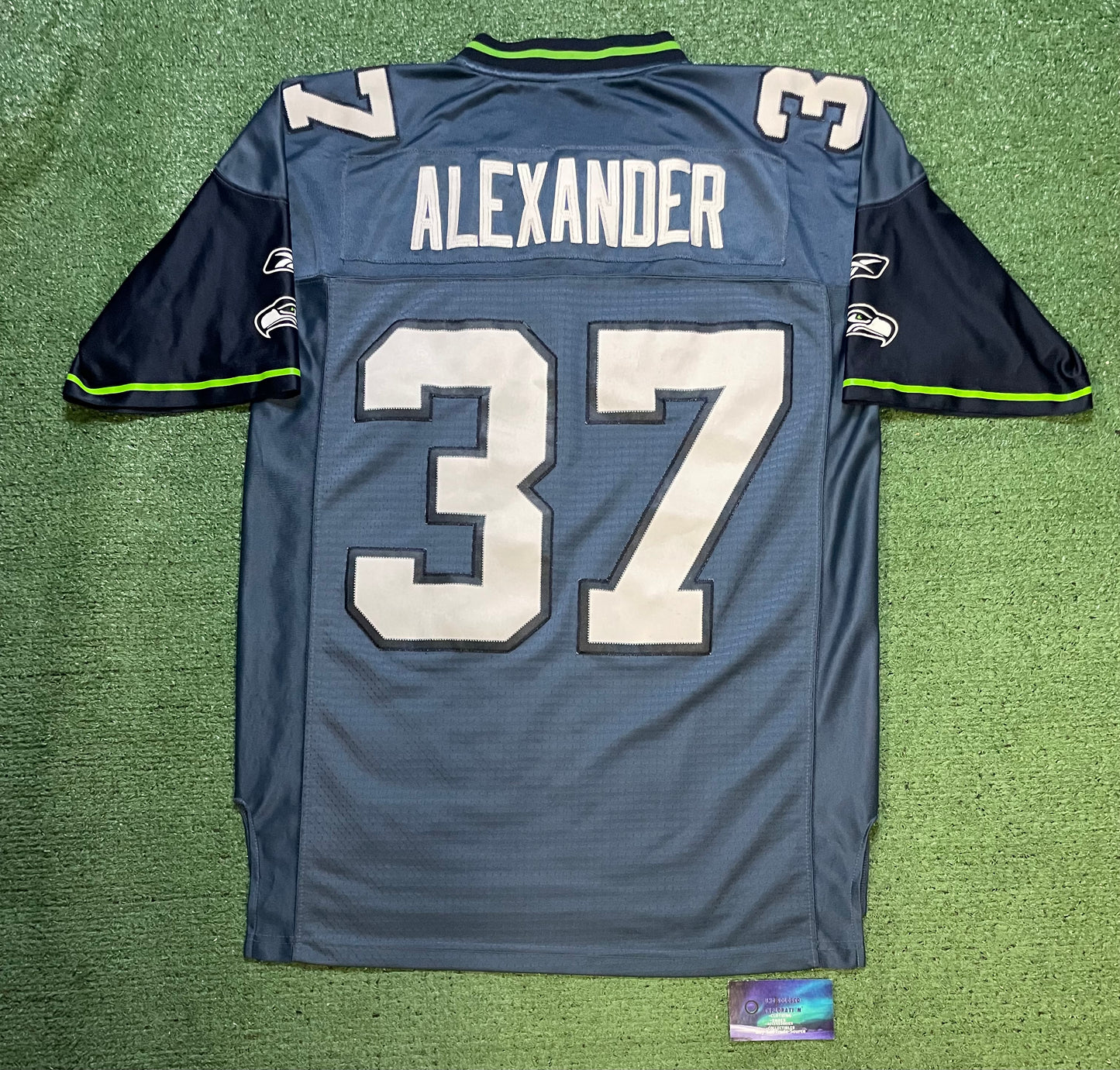 Vintage Seattle Seahawks Shaun Alexander #37 Reebok Jersey