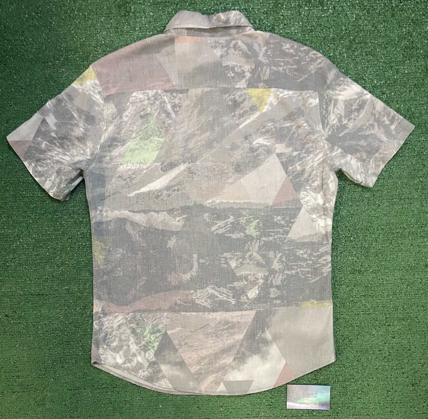 Vintage Camo Tony Hawk button up tee