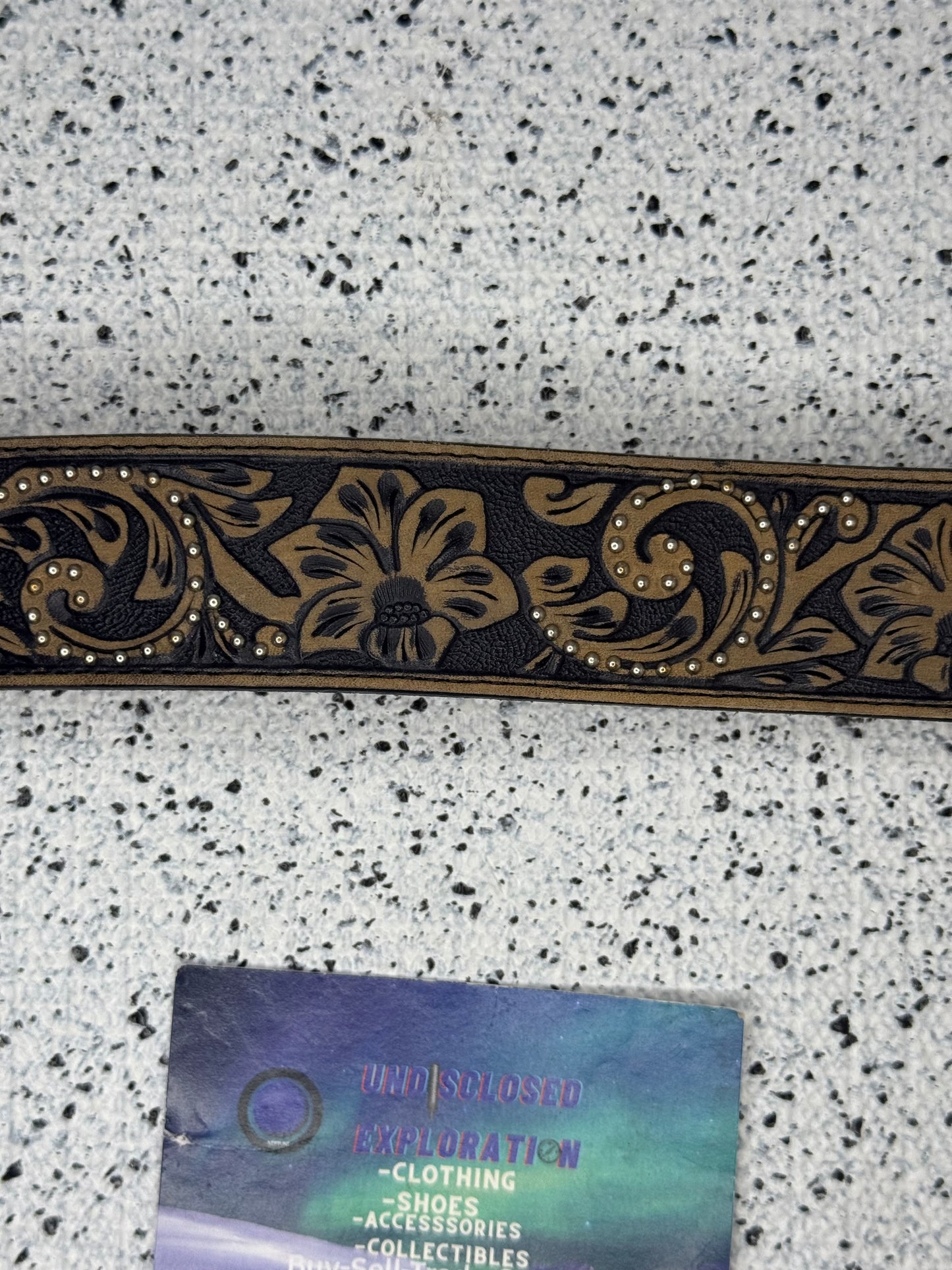 Vintage Justin Boots Belt