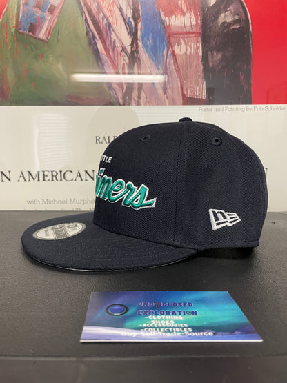 Seattle Mariners wordmark new era hat