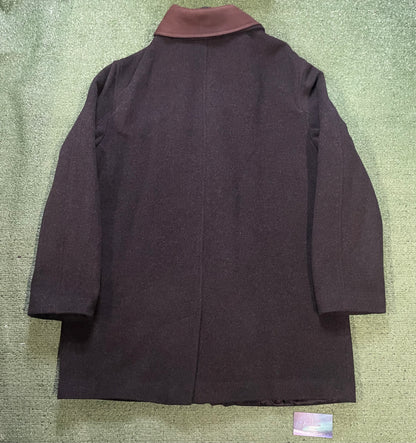 Tasso Elba  Black Wool Coat