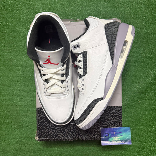 Jordan 3 Cement Grey