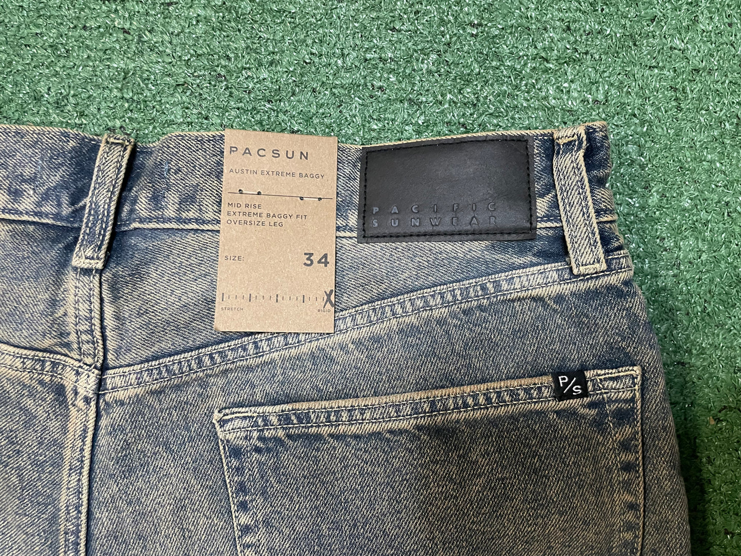 Pacsun dark indigo Jean shorts