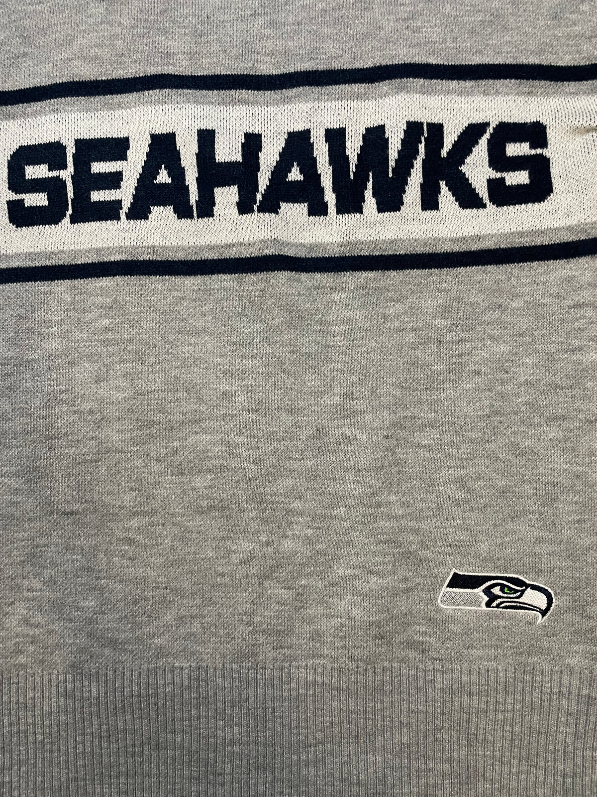 Vintage 2000s Seattle Seahawks knit crewneck