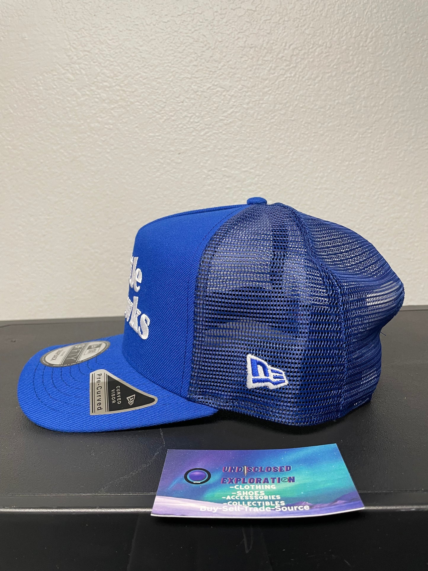 Seattle Seahawks royal blue and white hat