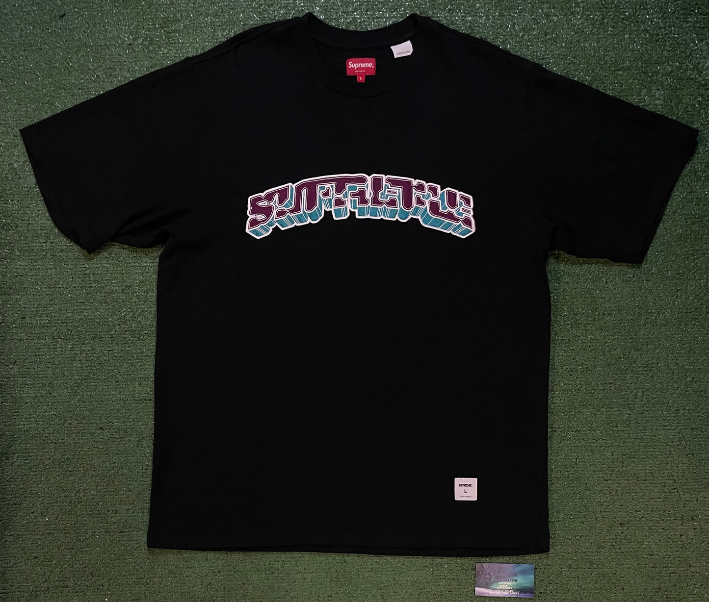 Supreme block arc tee