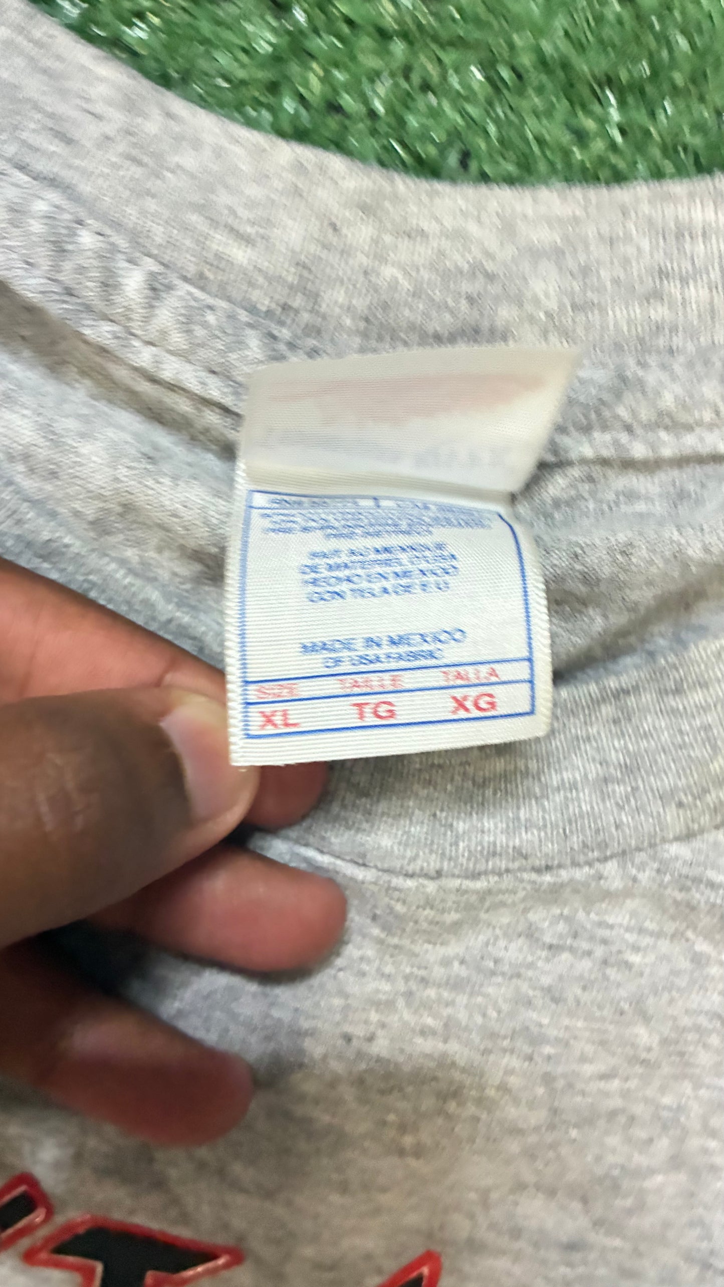 I Don’t look for trouble it finds me grey tee