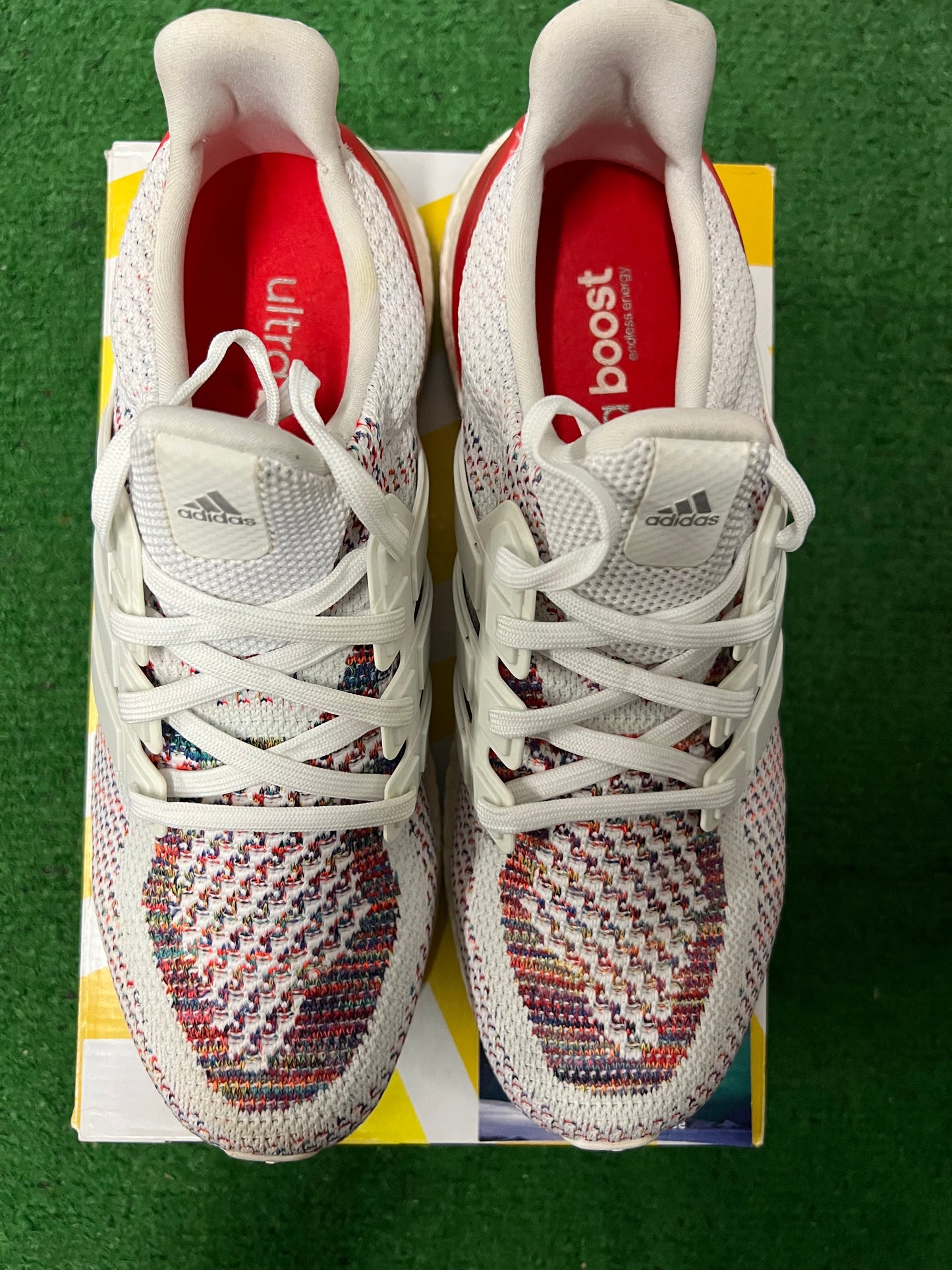 Adidas ultraboost 2.0 multicolor size 10.5men/12women