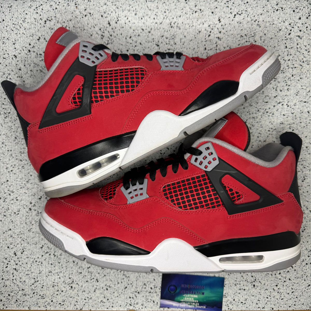 Jordan 4 Toro Bravo 13 Men “Preowned”